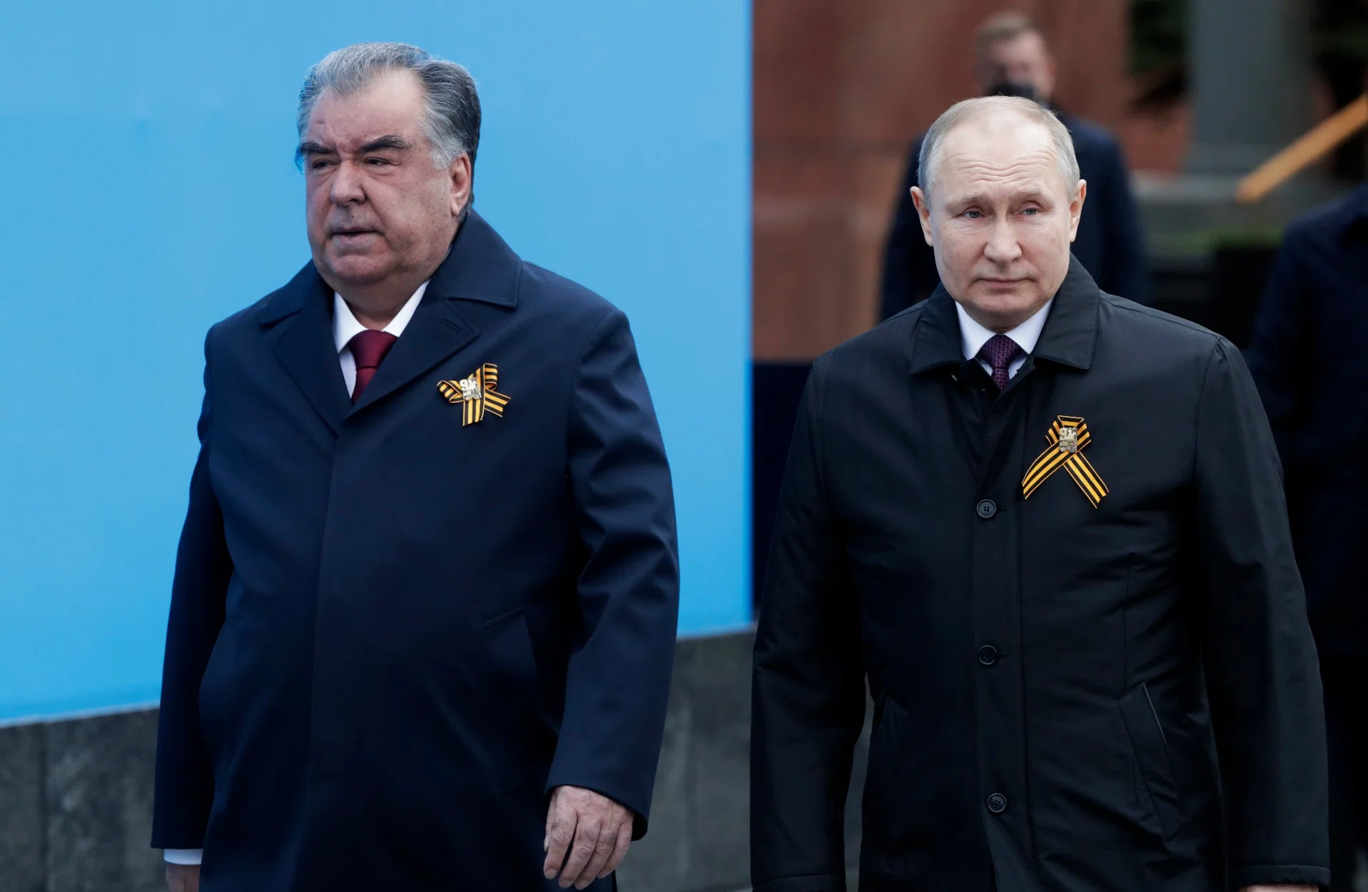Владимир Путин и президент Таджикистана Эмомали Рахмон