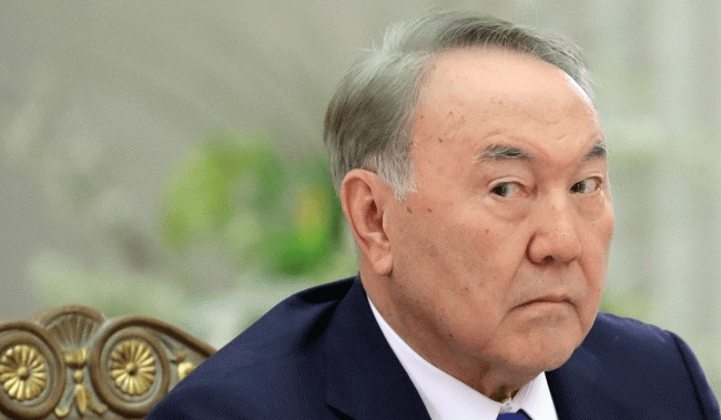 На снимке: бывший президент Казахстана Нурсултан Назарбаев.