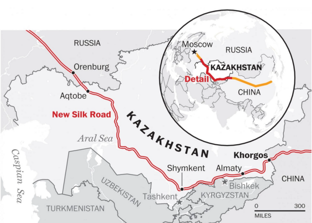 Центральная Азия: китайское вторжение на задний двор России